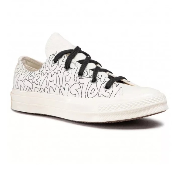 Converse Unisex Chuck 70 My Story Ox Egret/Black Men’s Sz 11 Women’s 13 - Picture 1 of 14